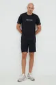 Kratke hlače za trening Calvin Klein Performance Ck Essentials crna