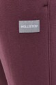 Hollister Co. spodnie dresowe bordowy KI334.2340.520
