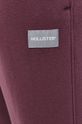 mahoniowy Hollister Co. spodnie dresowe