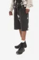 Bavlnené šortky A-COLD-WALL* Relaxed Studio Shorts ACWMB156 BLACK