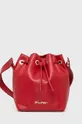 κόκκινο Δερμάτινη τσάντα Tommy Hilfiger Γυναικεία