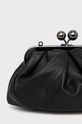 Шкіряна сумка Weekend Max Mara чорний 55160122600