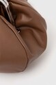 Akcesoria Weekend Max Mara kopertówka skórzana 55160222600 brązowy