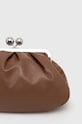 Weekend Max Mara kopertówka skórzana brązowy 55160222600