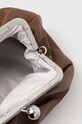 Weekend Max Mara kopertówka skórzana 55160222600 brązowy
