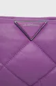 фиолетовой Кожаная сумочка Emporio Armani