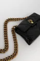 Kožená listová kabelka Kurt Geiger London čierna