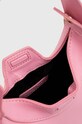 Кожаная сумочка Patrizia Pepe 8B0074.L047 розовый