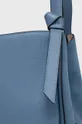 niebieski Kate Spade torebka skórzana