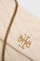 μπεζ Δερμάτινη τσάντα Tory Burch