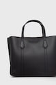 Akcesoria Tory Burch torebka skórzana Perry Triple-Compartment 81928.001 czarny