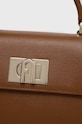 Doplnky Kožená kabelka Furla WB00109.ARE000.03B00 hnedá