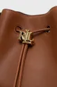 barna Lauren Ralph Lauren bőr táska
