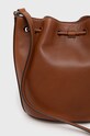 Kiegészítők Lauren Ralph Lauren bőr táska 431876723004 barna
