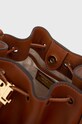 Lauren Ralph Lauren bőr táska 431876723004 barna