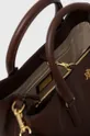 коричневый Кожаная сумочка Lauren Ralph Lauren