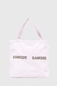 Samsoe Samsoe handbag FRINKA textile pink F20300113