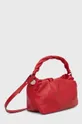 Δερμάτινη τσάντα Red Valentino κόκκινο