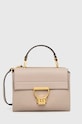 Kožená kabelka Coccinelle přírodní kůže béžová E1.MD5.55.B7.01