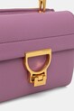 Coccinelle torebka skórzana fioletowy E1.MD5.55.B7.01