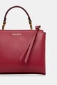 Accesorii Coccinelle geantă de piele E1.MD5.55.B7.01 burgundia