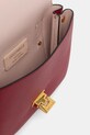 Kožená kabelka Coccinelle burgundské E1.MD5.55.B7.01