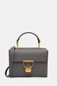 Coccinelle bőr táska nappa bőr szürke E1.MD5.55.B7.01