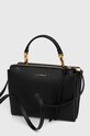 Accesorii Coccinelle poseta de piele E1.MD5.55.B7.01 negru