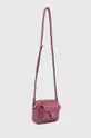 Δερμάτινη τσάντα Coccinelle ροζ