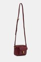 Kožená kabelka Coccinelle E1.MF6.55.04.01 burgundské AW25