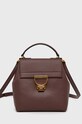 Kožený batoh Coccinelle elegantní burgundské E1.MD5.54.01.01