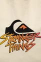 Quiksilver torebka bawełniana x Stranger Things beżowy