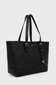 Kožená kabelka BOSS 50478064 černá AW22
