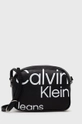 Τσάντα Calvin Klein Jeans δεν χωράει Α4 μαύρο K60K610077.9BYY