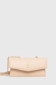 Patrizia Pepe torebka skórzana skóra licowa beżowy 2B0032.L061