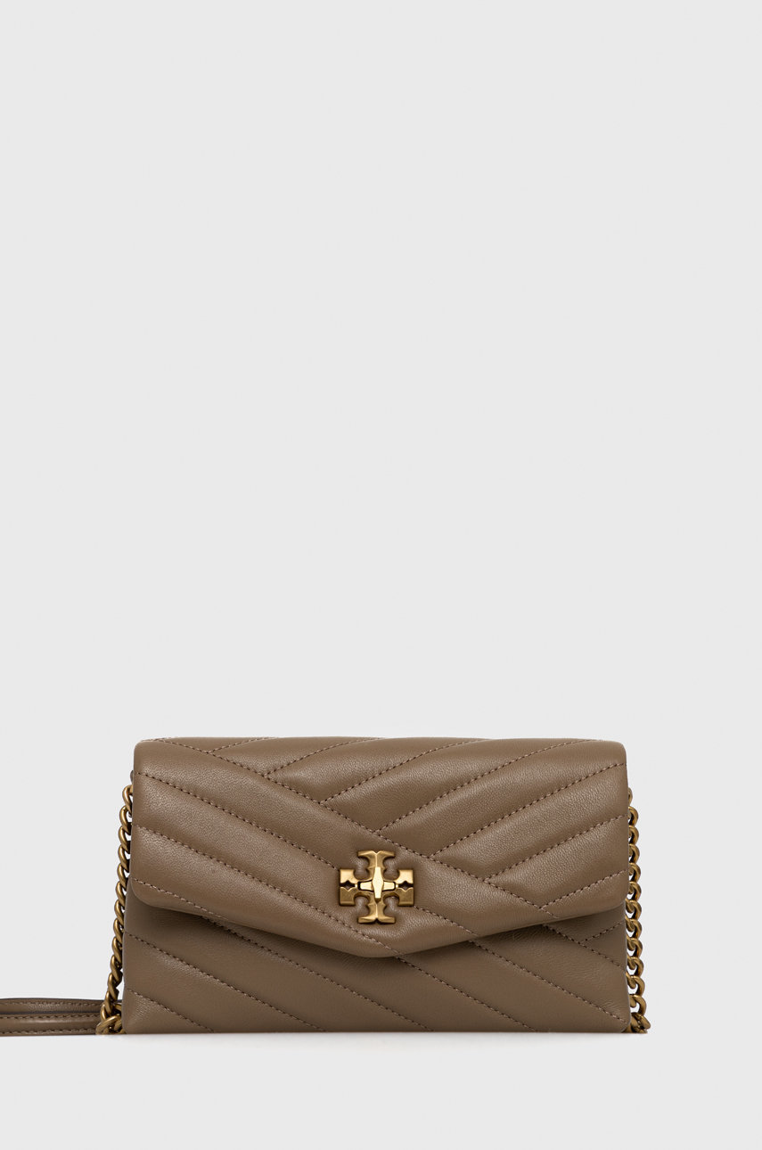 beżowy Tory Burch torebka skórzana Damski