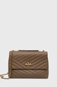Δερμάτινη τσάντα Tory Burch λείο δέρμα μπεζ 90446.250