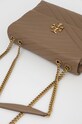 Δερμάτινη τσάντα Tory Burch μπεζ 90446.250