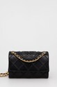 Кожаная сумочка Tory Burch кожа чёрный 139060.001