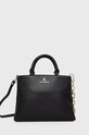 Torba Steve Madden bez uzorka crna SM13000793.BLK