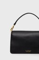 Doplnky Kožená kabelka Lauren Ralph Lauren 431876437001 čierna