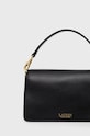 Akcesoria Lauren Ralph Lauren torebka skórzana 431876437001 czarny