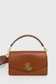 Lauren Ralph Lauren torebka skórzana skóra licowa brązowy 431876437002