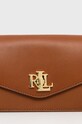 Аксесуари Шкіряна сумочка Lauren Ralph Lauren 431876437002 коричневий