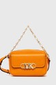 MICHAEL Michael Kors torebka skórzana skóra licowa pomarańczowy 32F2G7PC8L