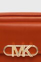 Doplnky Kožená kabelka MICHAEL Michael Kors 32F2G7PC8L oranžová