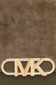 Kožená kabelka MICHAEL Michael Kors 30F2G7PC5S zelená AW22