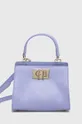 vijolična Usnjena torbica Furla 1927 Ženski
