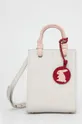 λευκό Δερμάτινη τσάντα Furla Varsity Style Γυναικεία