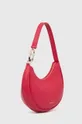 Δερμάτινη τσάντα Furla Primavera ροζ